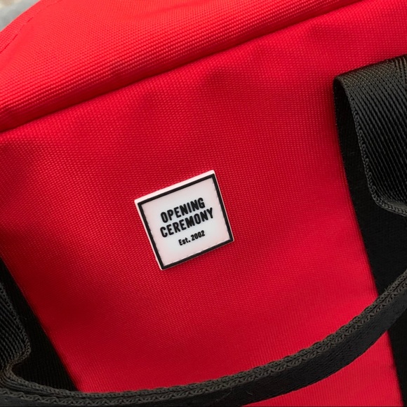 Opening Ceremony Red Backpack Used with Tags - Picture 5 of 7